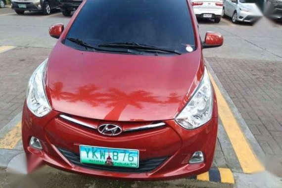 Hyundai Eon 2012 Red MT For Sale