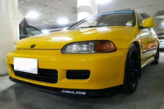 Honda Civic EG6 SiR I Legit Yellow