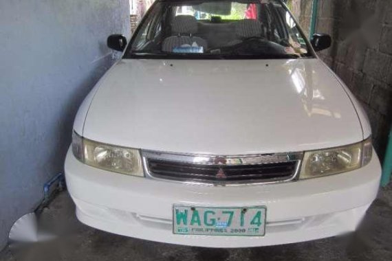 1997 Mitsubishi Lancer White MT For Sale
