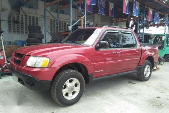 Ford Explorer Pick Up 2001 Model Red 