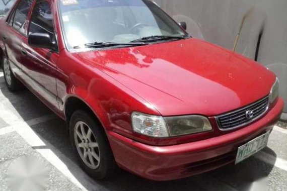 1999 Toyota Corolla XE Red For Sale