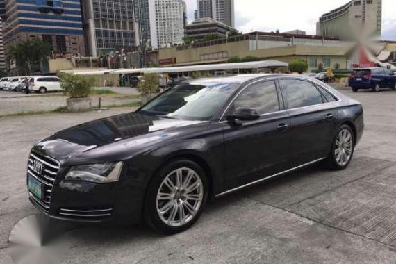 2012 Audi A8 4.2L Quattro Black For Sale