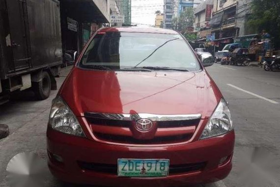 For Sale Toyoya Innova G Diesel Red 