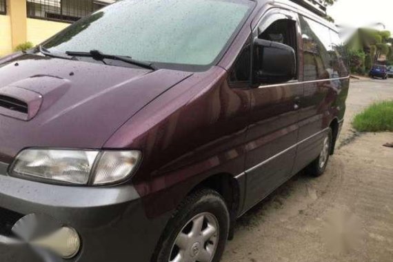 Hyundai Starex SVX Manual 1999 Red