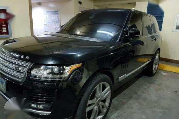 2014 Range Rover AT Black For Sale