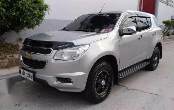 Chevrolet Trailblazer 2014 AT Silver For Sale