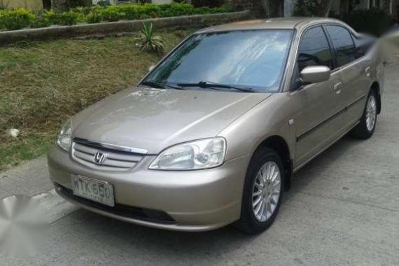 Honda Civic VTI-S Dimension 2001 Model