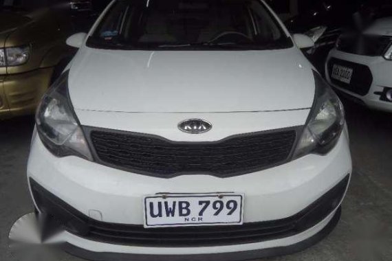 2012 Kia Rio MT Gas White