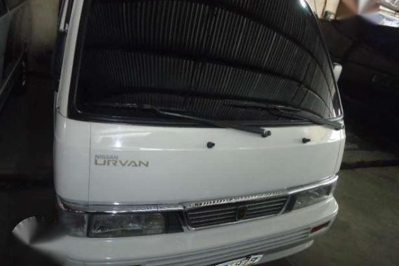 2013 Nissan Urvan MT DSL White