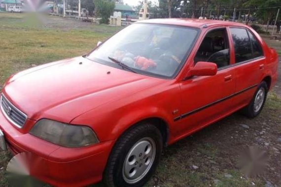 Honda City 1998 Exi Red MT For Sale