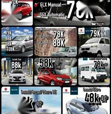 New 2017 Suzuki Units All in Promo