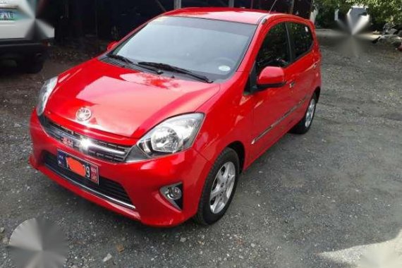 2016 Toyota Wigo G AT Red For Sale