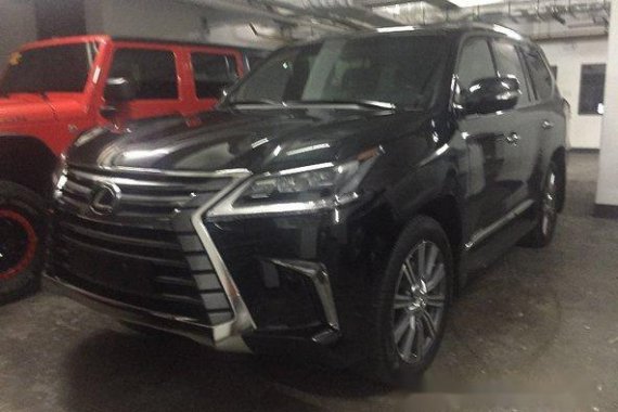 Lexus LX 450 2017 Black for sale