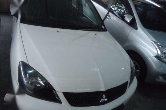 2009 Mitsubishi Lancer MT Gas White