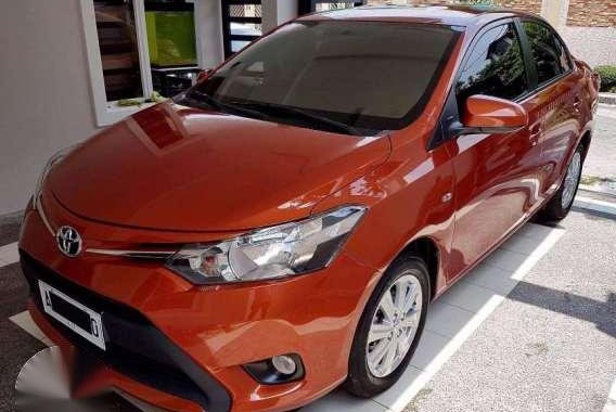 2016 Toyota Vios 1.3E AT Orange For Sale
