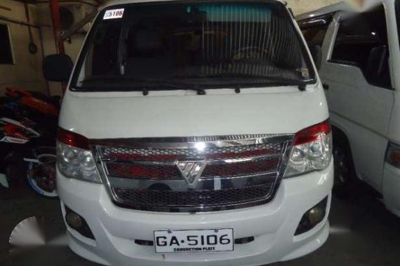 2012 Foton View MT DSL White