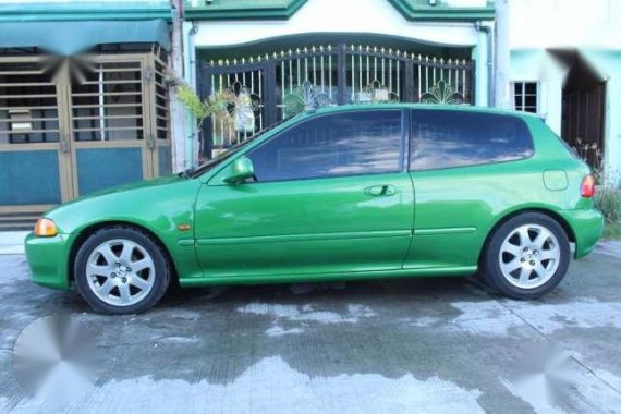 Honda Civic SR3 Hatchback 1994 Green 