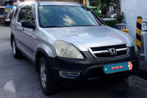 Honda Cr-V 2004 Silver AT For Sale