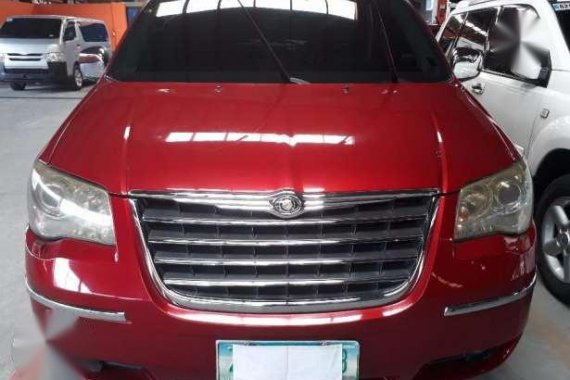 2009 Chrysler Town and Country AT Gas Red
