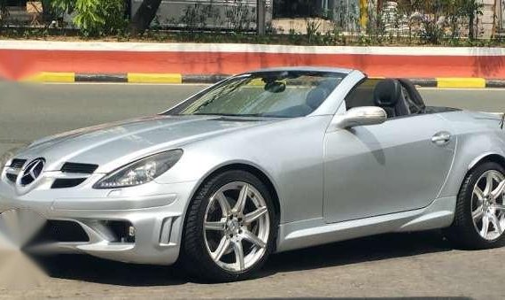 Mercedes Benz Slk 350 2005 Silver For Sale