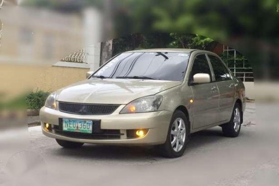 2009 Mitsubishi Lancer Gls AT Beige For Sale