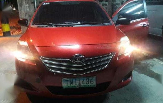 Toyota Vios 2011 Red MT For Sale