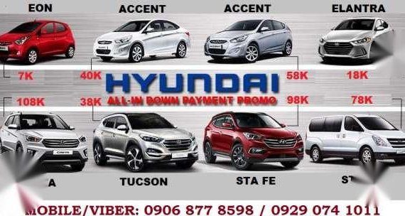 Promo Hyundai Accent Eon Elantra Tucson Starex Santa Fe Veloster H100