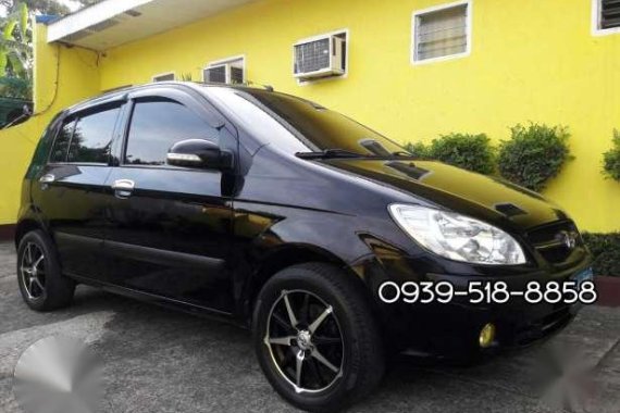 2010 HYUNDAI GETZ Black MT For Sale