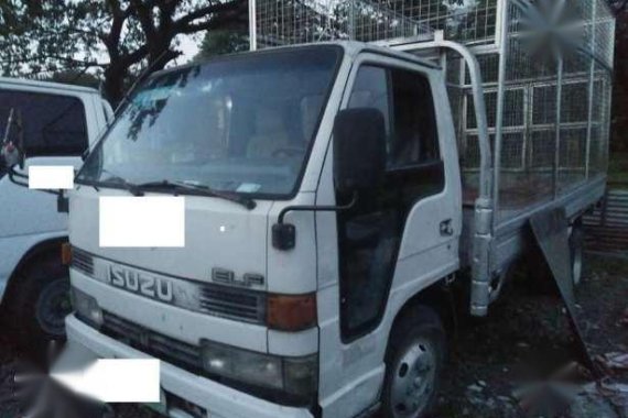 isuzu elf dropside 4be1 inline nkr 14ft Truck