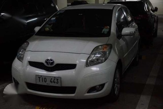 Toyota Yaris 1.5G White AT For Sale