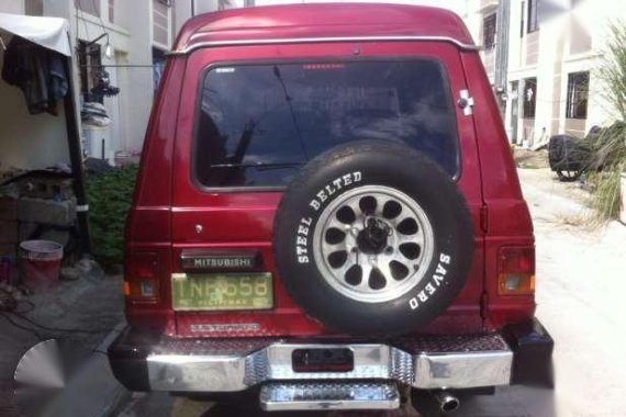 mitsubishi pajero local version