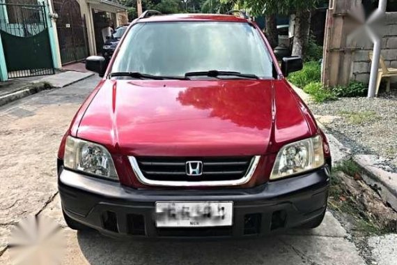 1999 Honda CRV MT Red For Sale