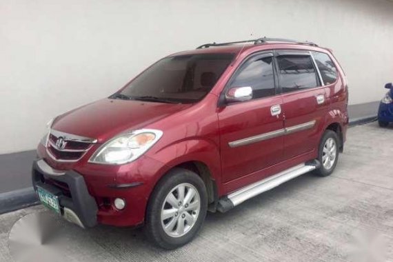 Toyota Avanza G 2008 MT Red For Sale