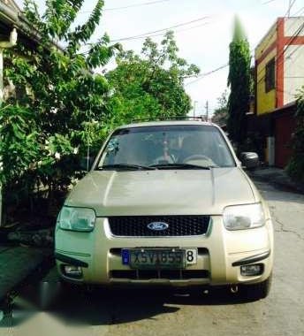 Ford Escape AT 2005 Golden For Sale