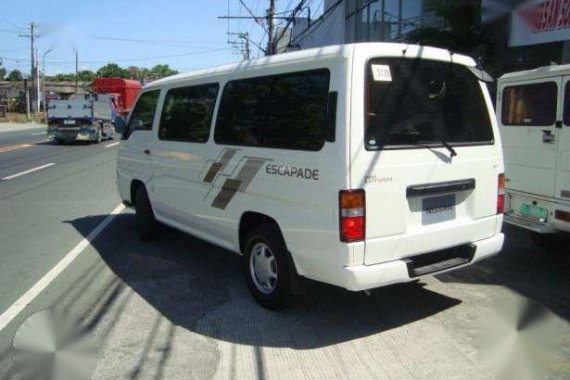 Nissan Urvan Escapade 2012 White MT