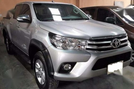 2017 Toyota Hilux G 4X2 2.5 Silver AT 