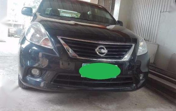 2013 Nissan Almera Black MT For Sale