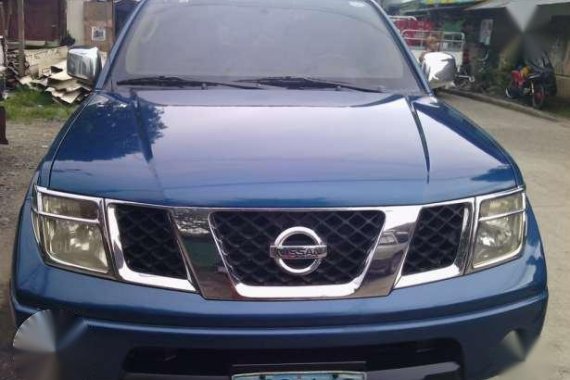 Nissan Navara LE 2008 4x4 Blue MT