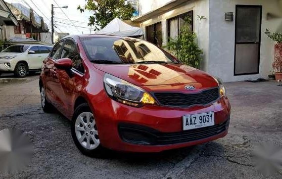 2014 Kia Rio EX 1.2 M-T Local Cebu Unit