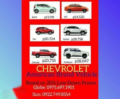 New 2017 Chevrolet Vehicles For Sale