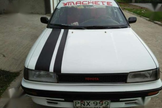 Toyota Corolla Small Body 1990 White 