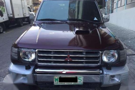 2001 Mitsubishi Pajero FieldMaster Red AT 