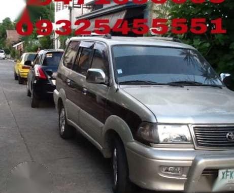 Toyota Revo VX200-J 2002 model(DLX GL GLX GLS GLS SPORT CR V LIGHT ACE