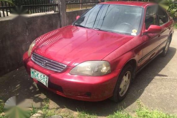 Honda Civic Vti 2000 AT Red For Sale