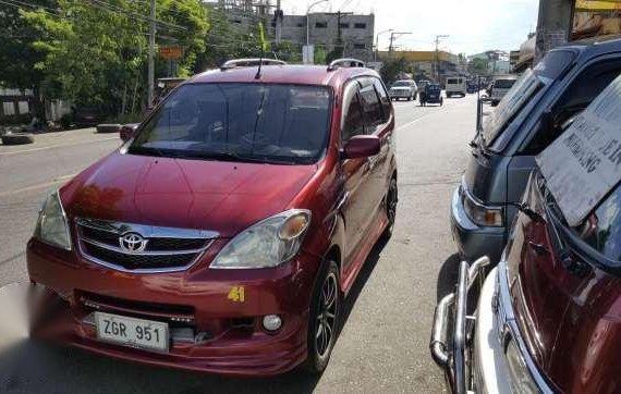 Toyota Avanza 1.5G MT Red For Sale