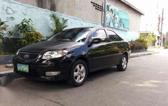 2005 Toyota Vios G AT Black For Sale