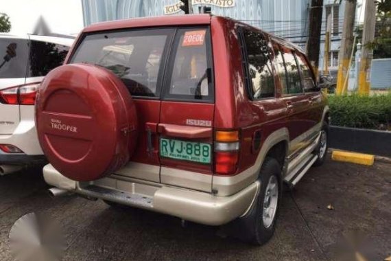 1997 Isuzu Trooper V6 Red AT For Sale