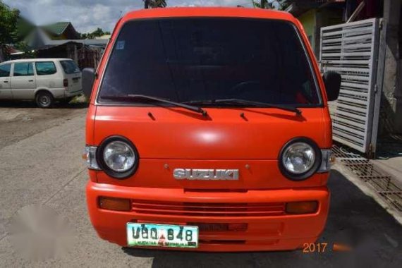 Suzuki Multicab 2013 Orange MT For Sale