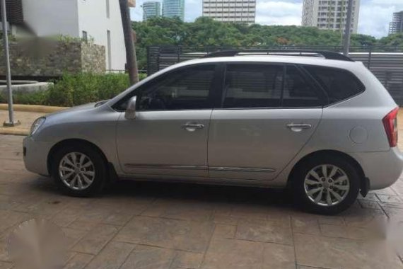 Kia Carens EX 2010 AT Diesel Silver 