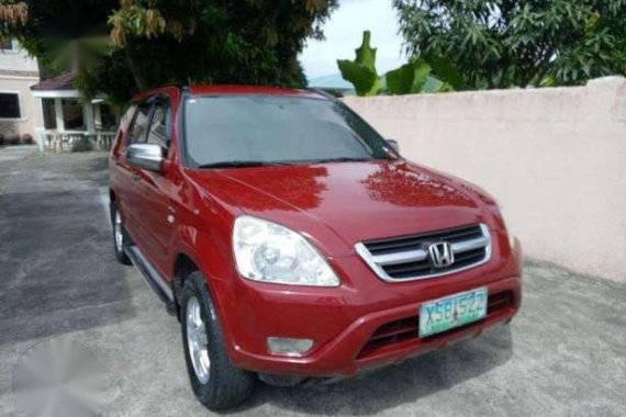 Honda Crv I-vtec 2005 MT Red For Sale